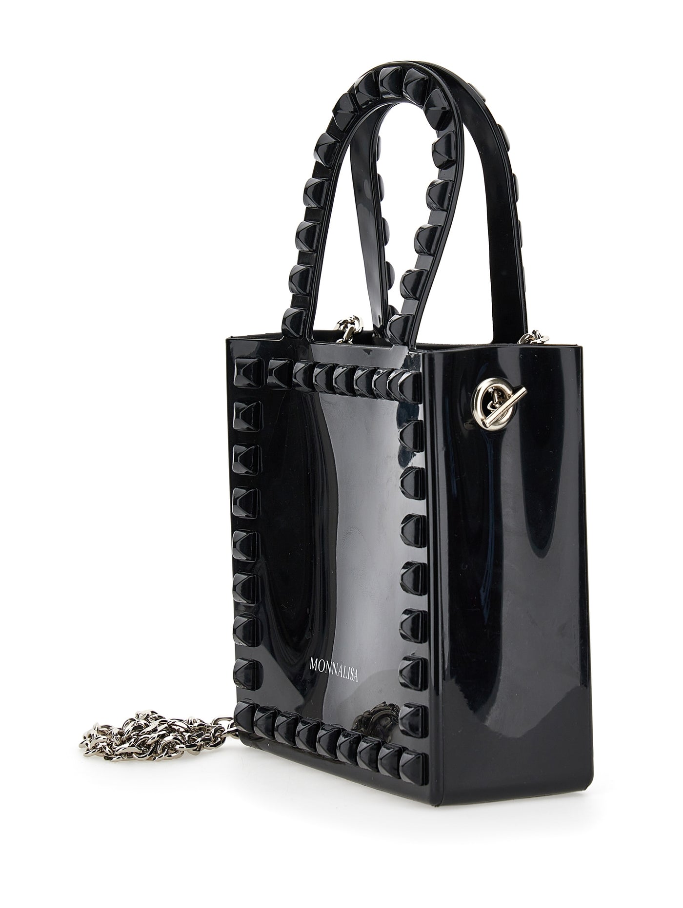 Monnalisa - PVC shopper-style minibag