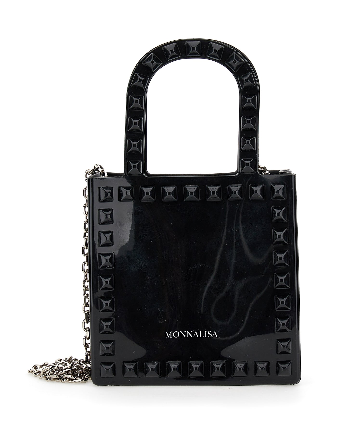 Monnalisa - PVC shopper-style minibag