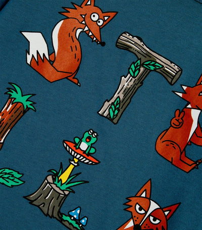 Stella McCartney Kids - Fox Logo Print T-Shirt