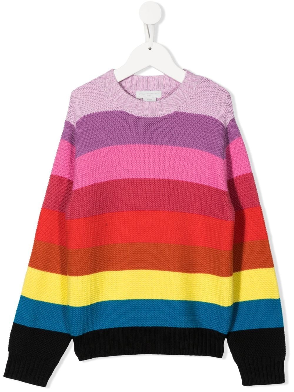 Stella McCartney Kids - Striped rib-knit jumper