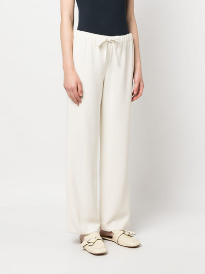 Theory Drawstring wide-leg trousers