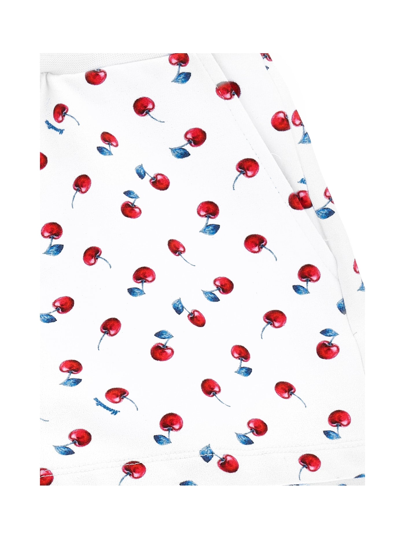 Monnalisa - Cherry print cotton shorts