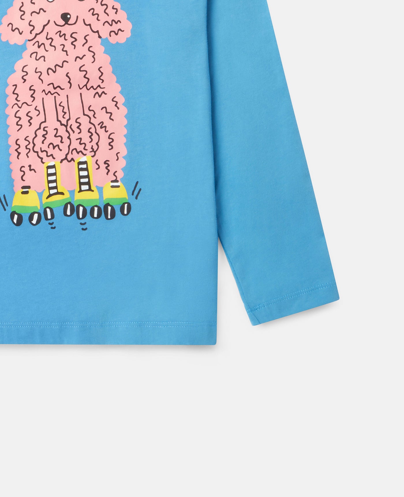 Stella McCartney Kids - Skating Poodle Cotton Top