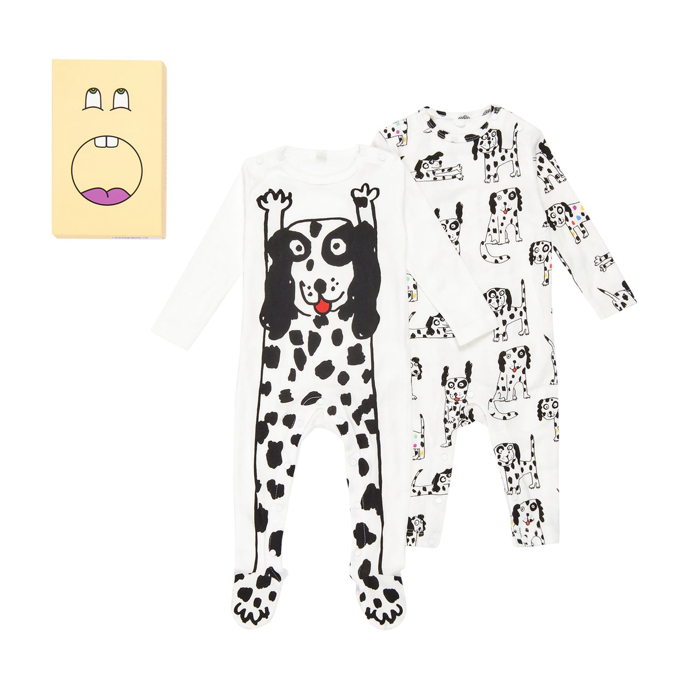 Stella McCartney Kids - Dalmatians Babygrow Set