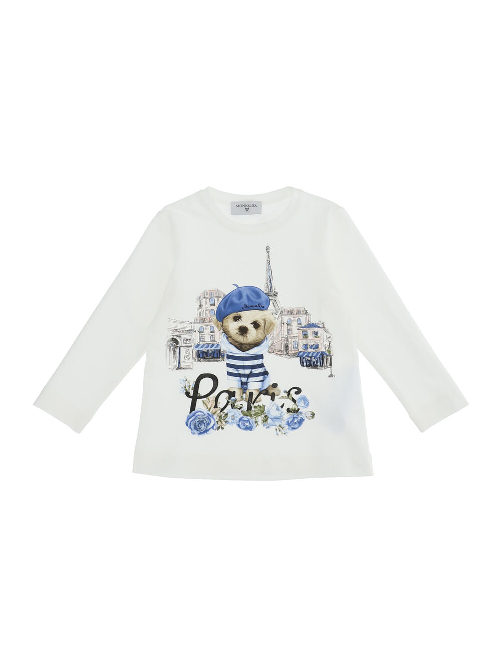 Monnalisa - Paris print t-shirt