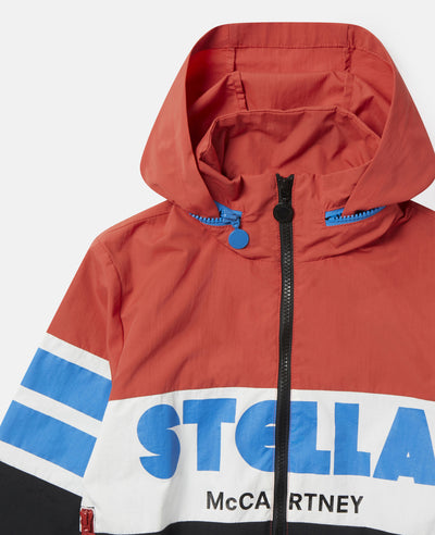 Stella McCartney Kids - Colour Block Logo Jacket