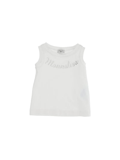 Monnalisa - Logo Jersey Tank Top