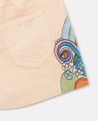 Stella McCartney Kids - 'Love to Dream' Print Shorts