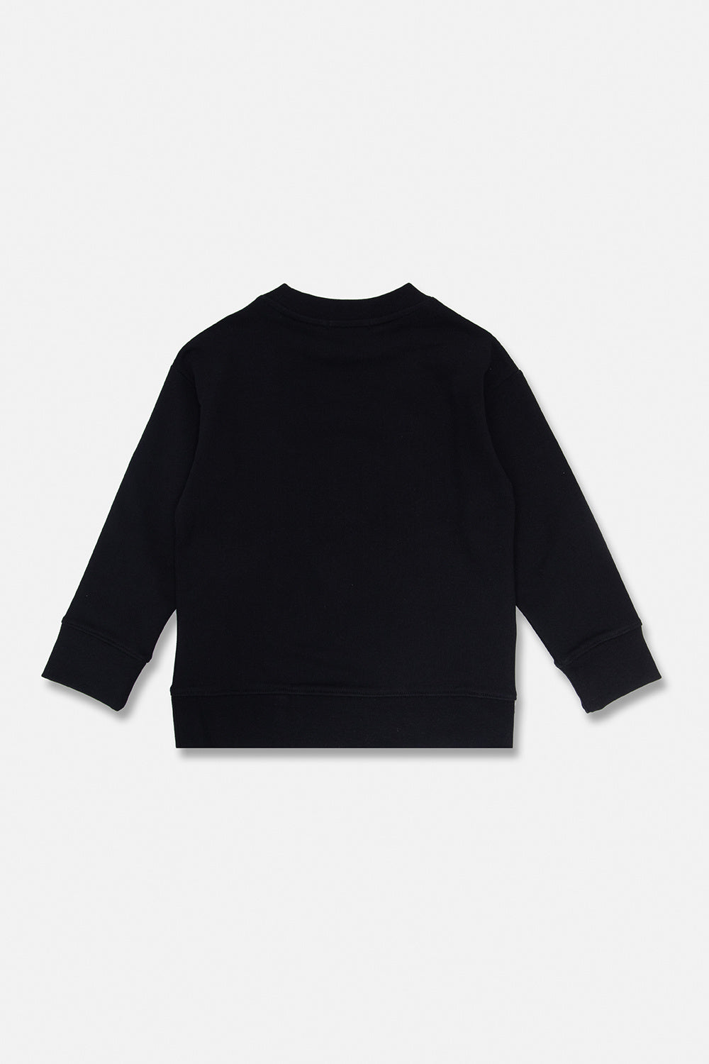 Stella McCartney Kids - BLACK SWEATSHIRT WITH ANIMAL MOTIF