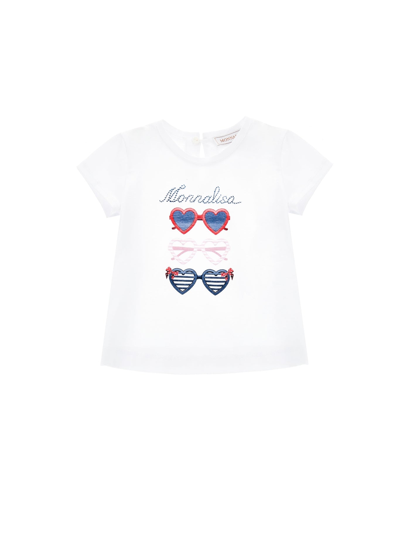 Monnalisa - Glasses print T-shirt