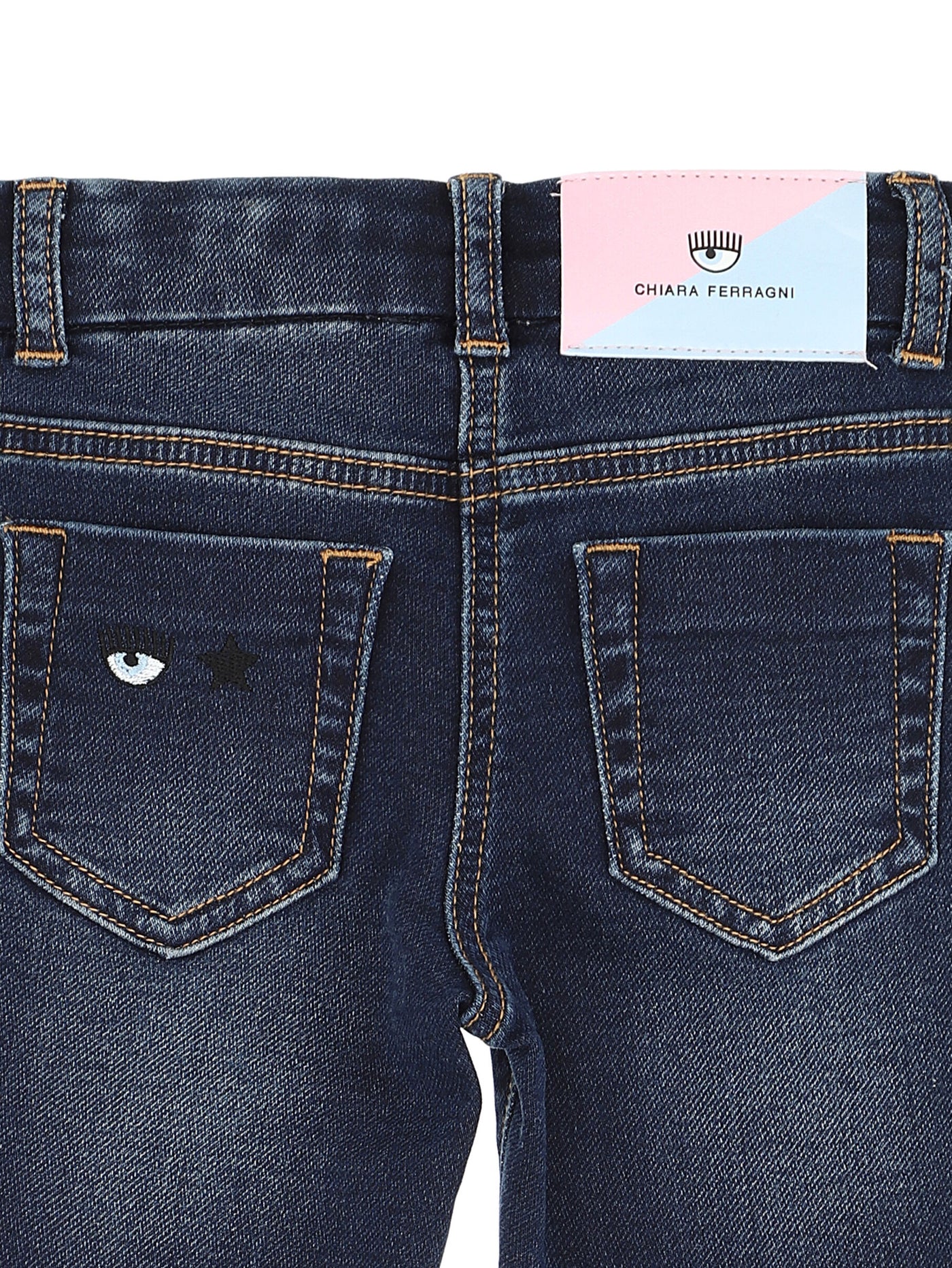 CHIARA FERRAGNI - Eyestar stretch jeans