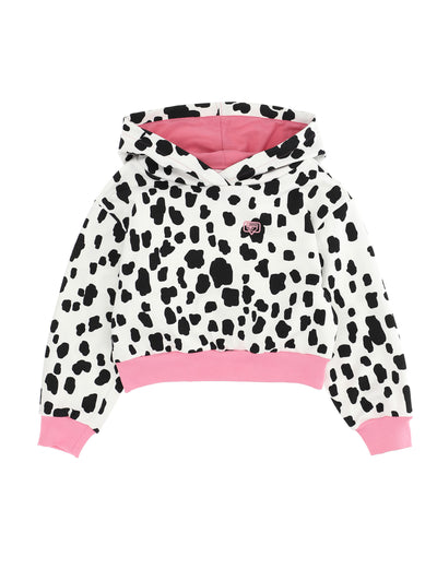 CHIARA FERRAGNI - CF Dalmatian Eyestar Hoodie