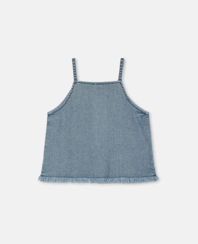 Stella McCartney Kids - Butterfly Denim Top