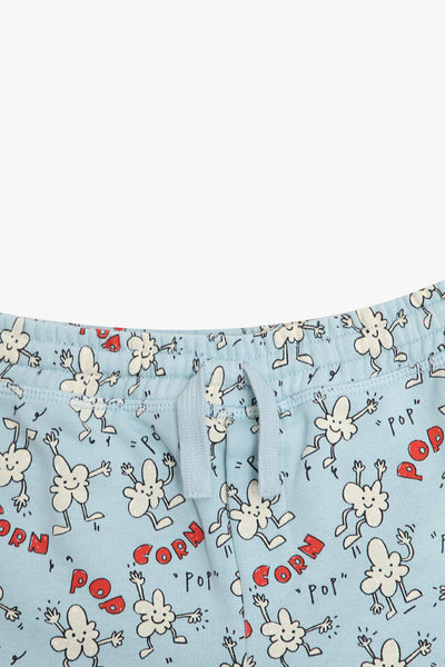 Stella McCartney Kids - LIGHT BLUE PRINTED SHORTS