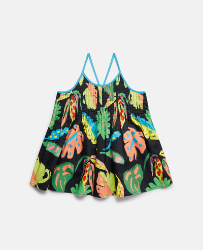 Stella McCartney Kids - Palm Leaf Print Cami Top