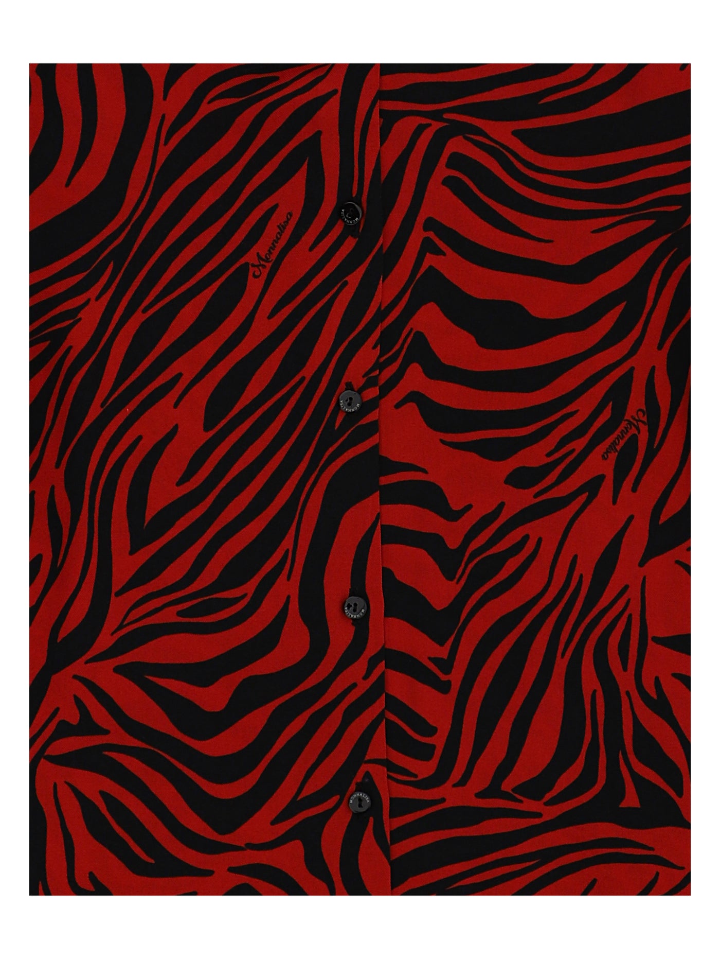 Monnalisa - Zebra print twill shirt