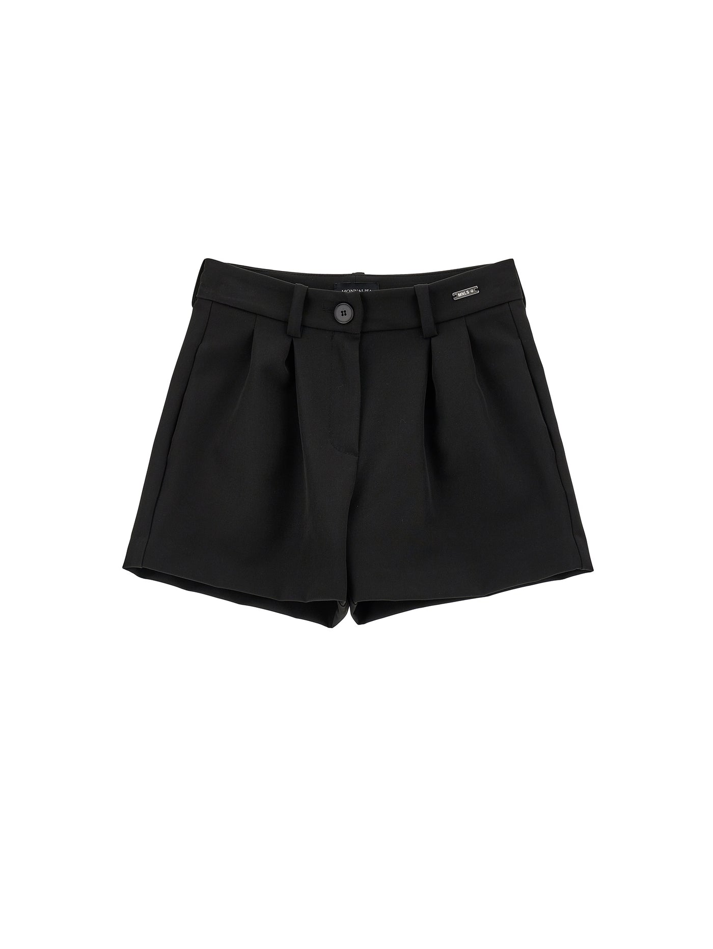 Monnalisa - Crepe shorts with pleats