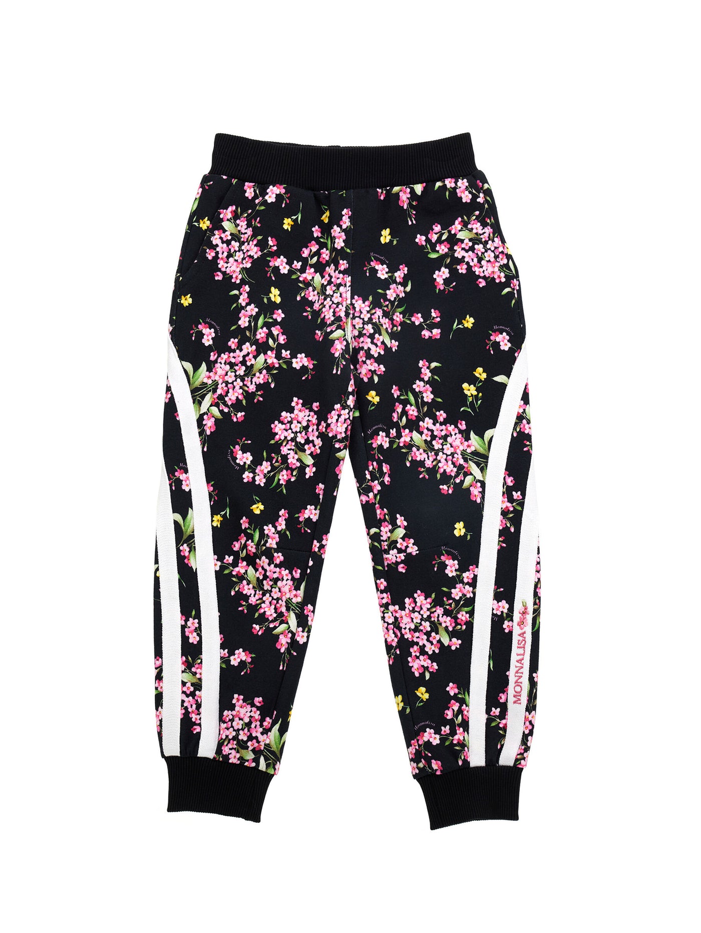 Monnalisa - Flowers fleece jogger