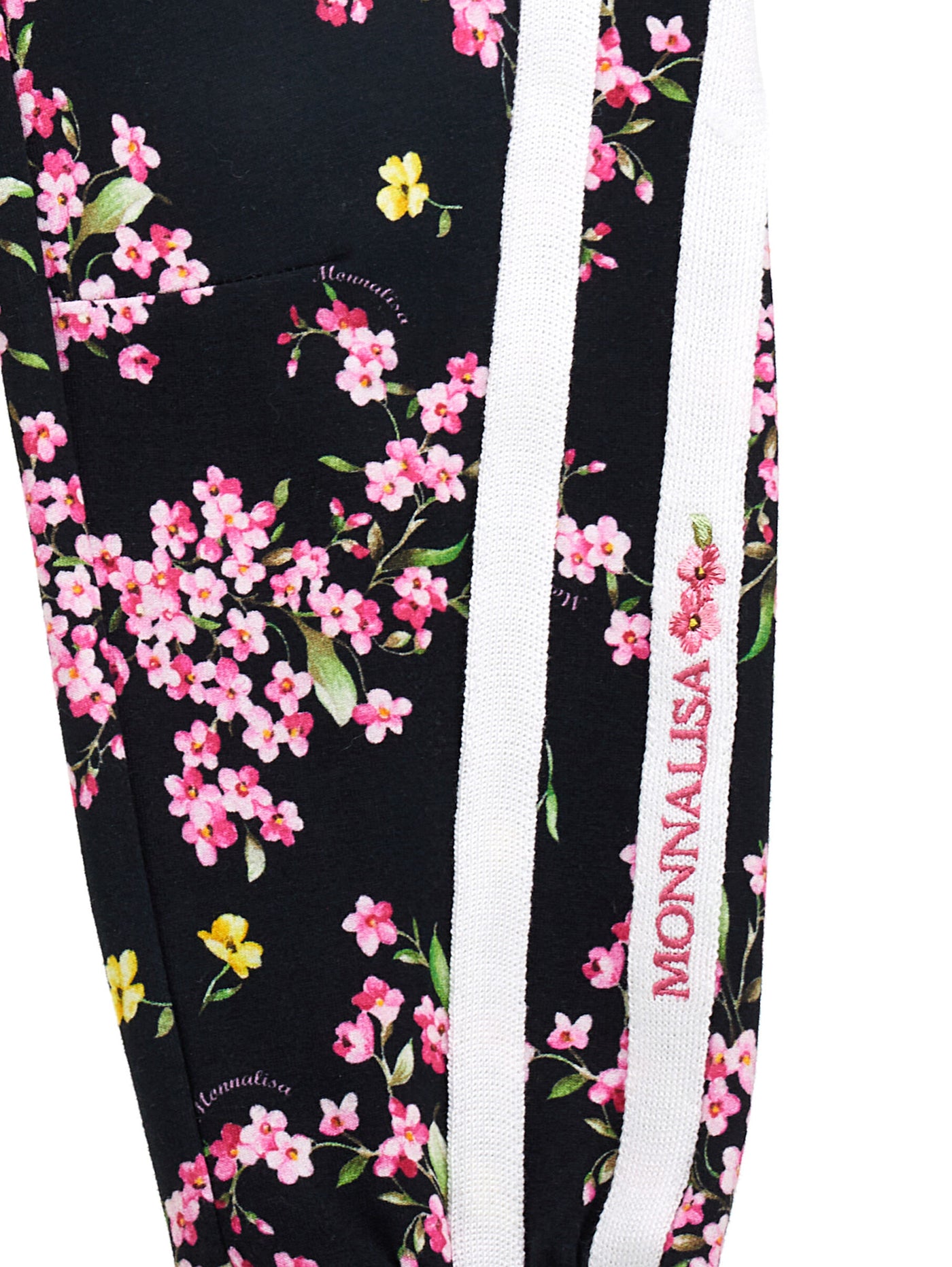 Monnalisa - Flowers fleece jogger