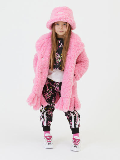 Monnalisa - Flowers fleece jogger
