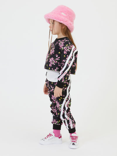 Monnalisa - Flowers fleece jogger