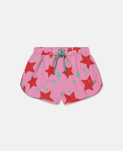 Stella McCartney Kids - Star Print Swim Shorts