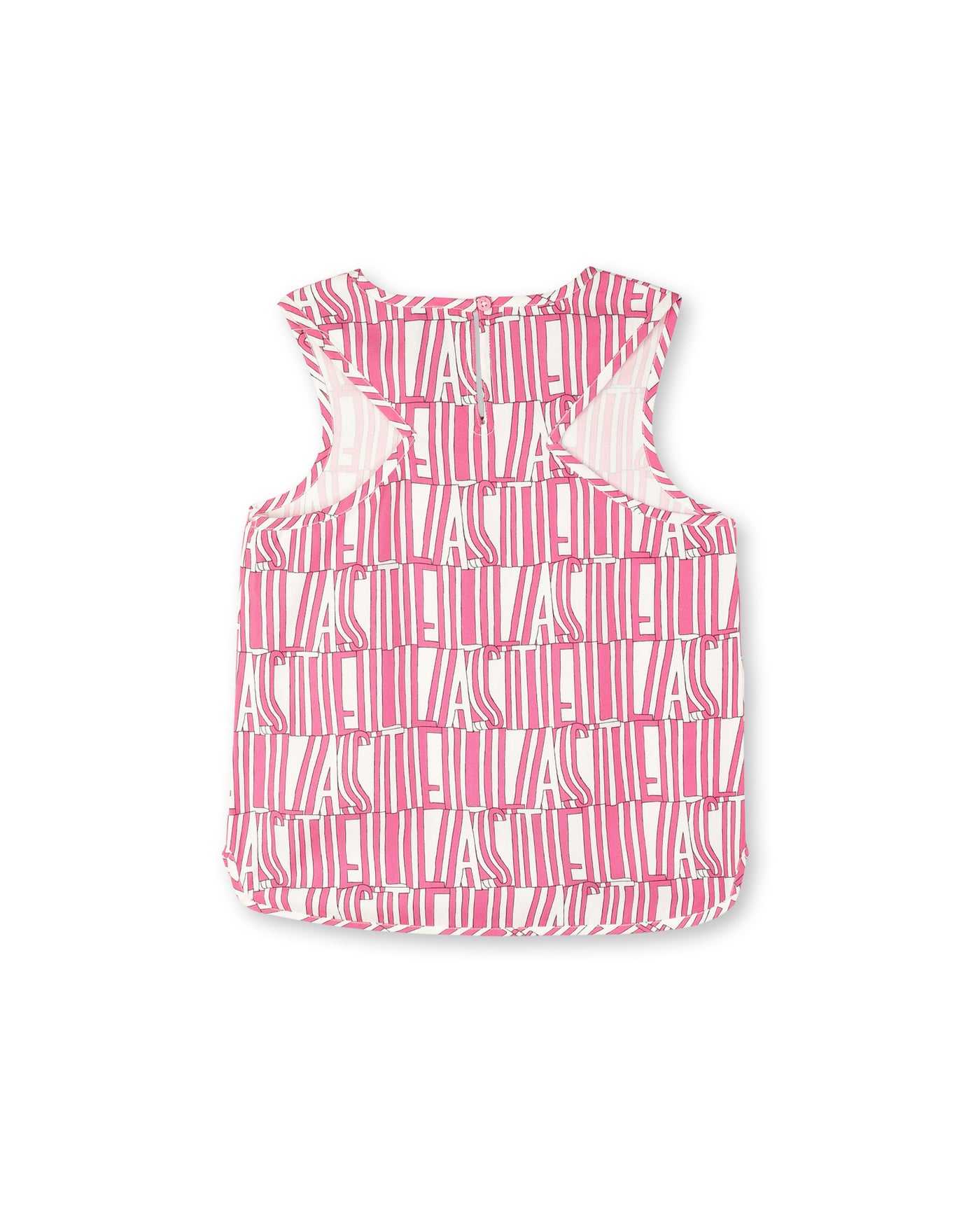 Stella McCartney - Pink Stella Type Tencel Top