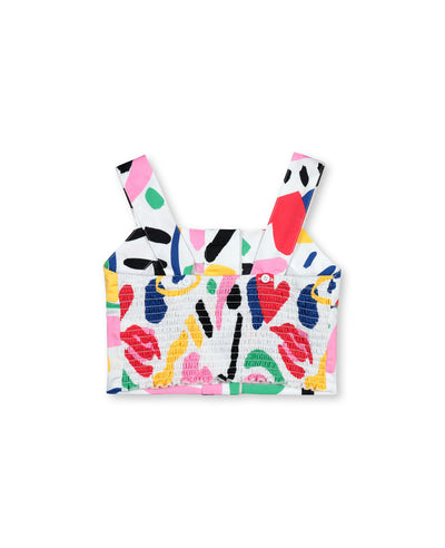 Stella McCartney - Graphic Face Cotton Top