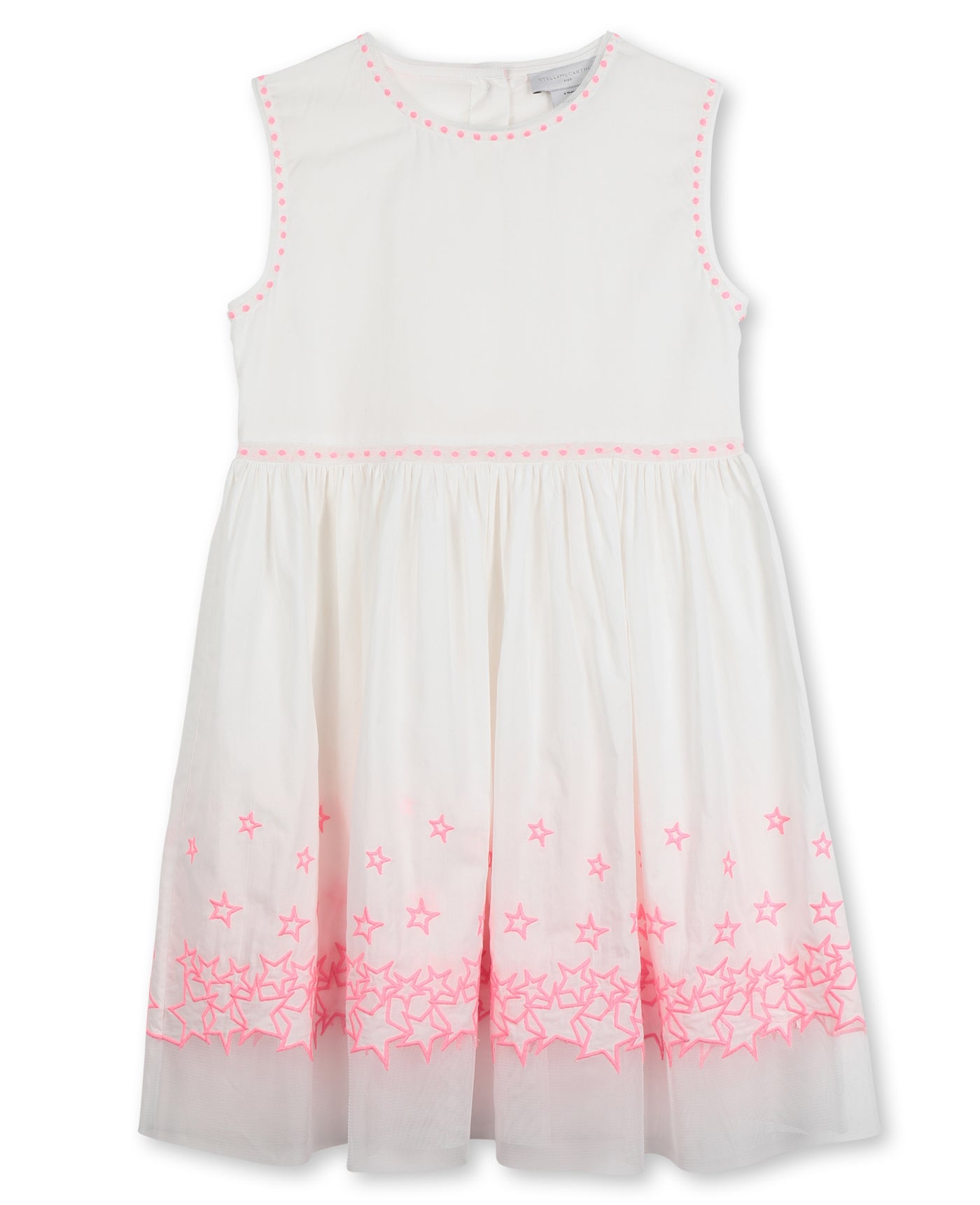 Stella McCartney - Stars Embroidery Cotton Dress