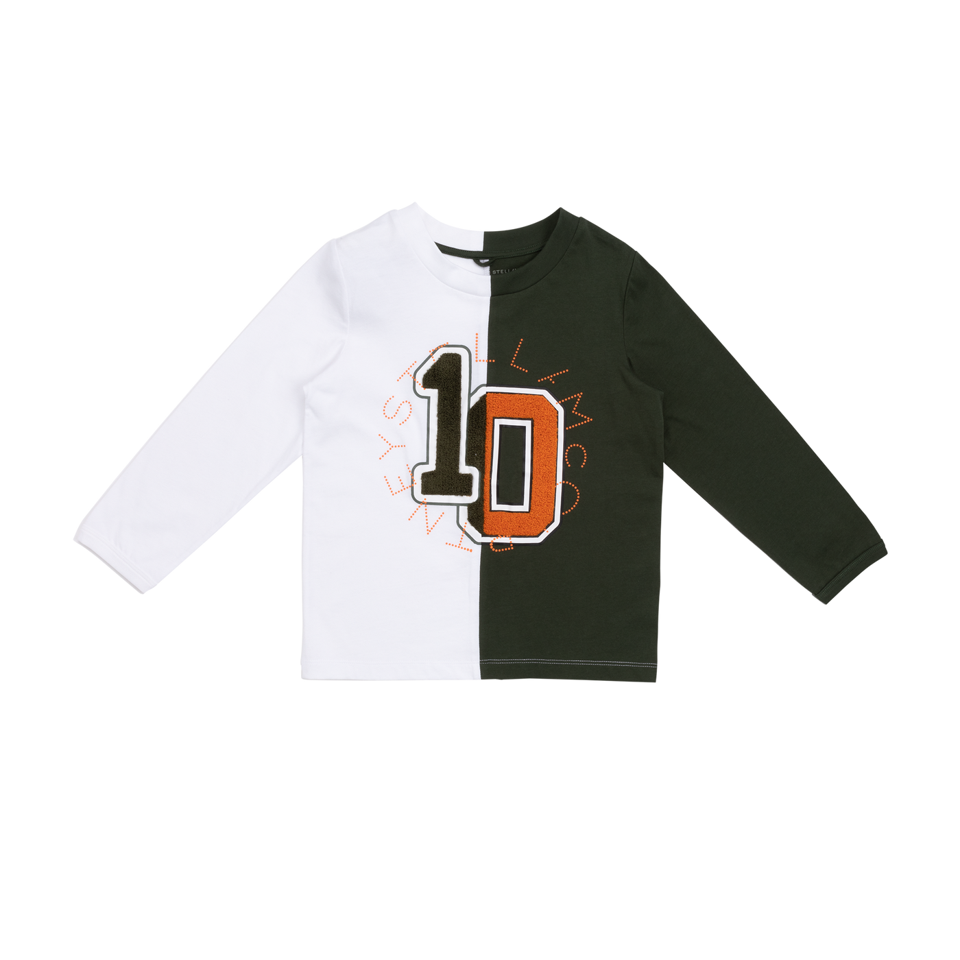 Stella McCartney Kids - Logo Varsity Cotton T-Shirt