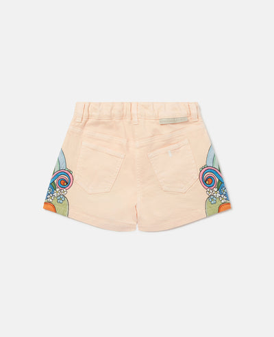 Stella McCartney Kids - 'Love to Dream' Print Shorts