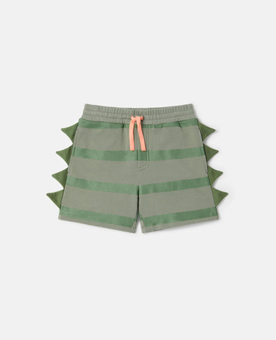 Stella McCartney Kids - Gecko Spike Sweat Shorts