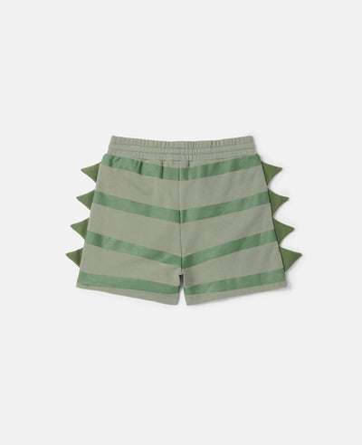 Stella McCartney Kids - Gecko Spike Sweat Shorts
