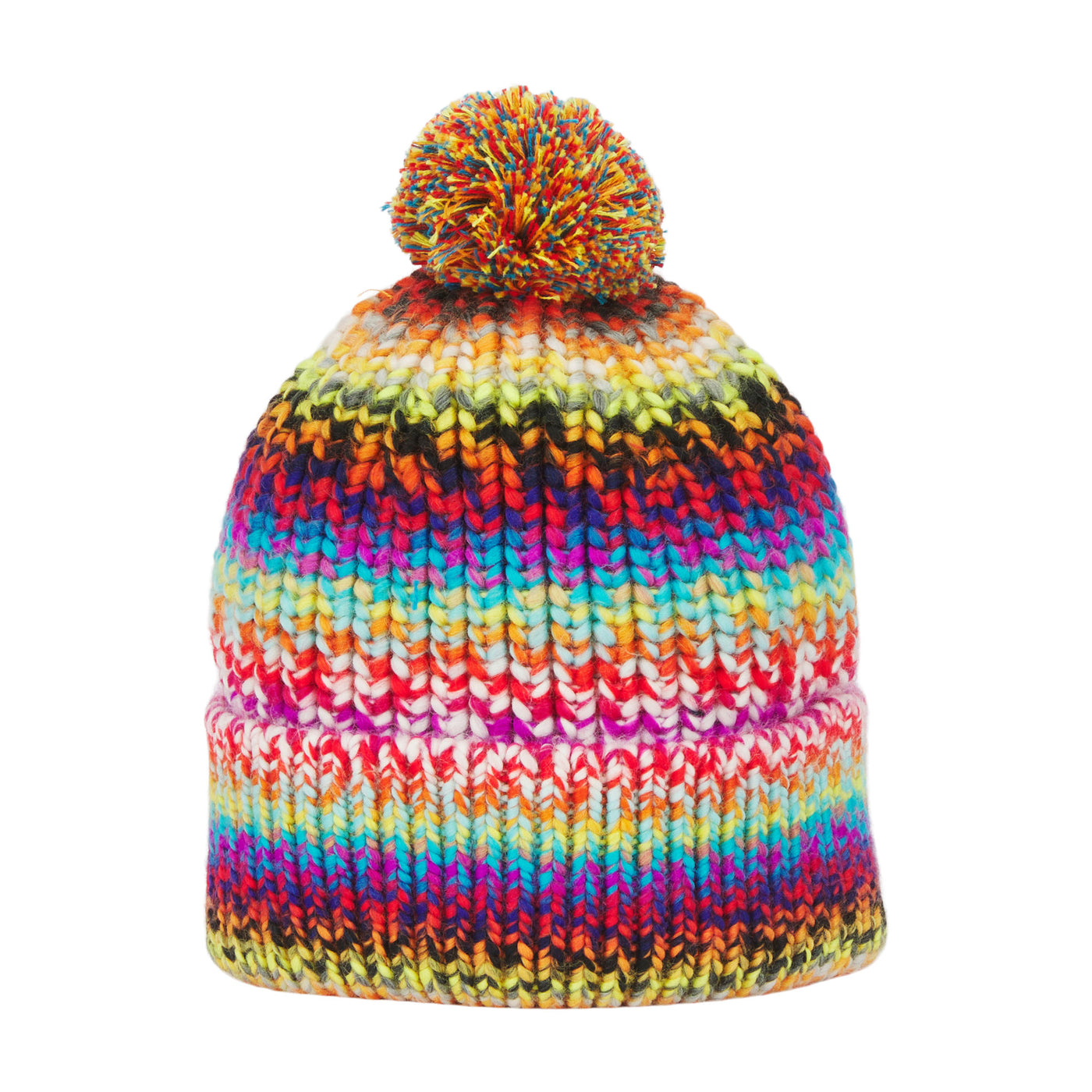 Stella McCartney Kids - Multicolor hat with pompom