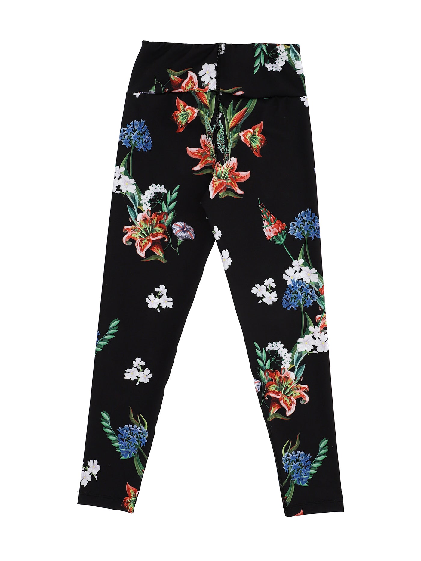 Monnalisa - Practical jersey leggings with flowers