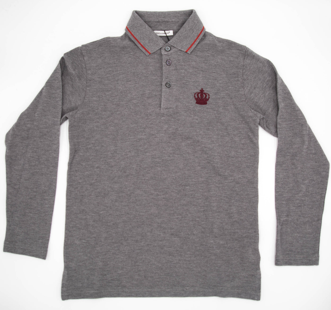 Dolce & Gabbana – Polo T-Shirt Greyi