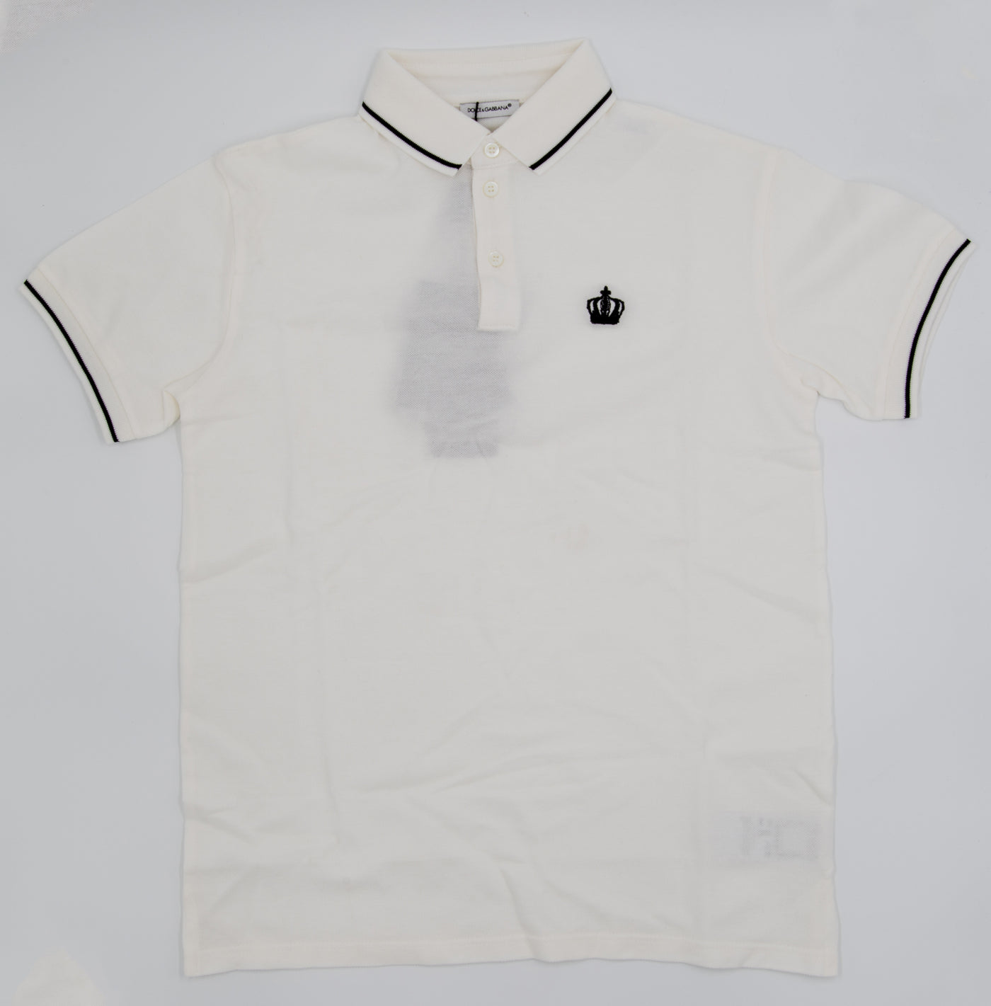 Dolce & Gabbana – Polo T-Shirt White