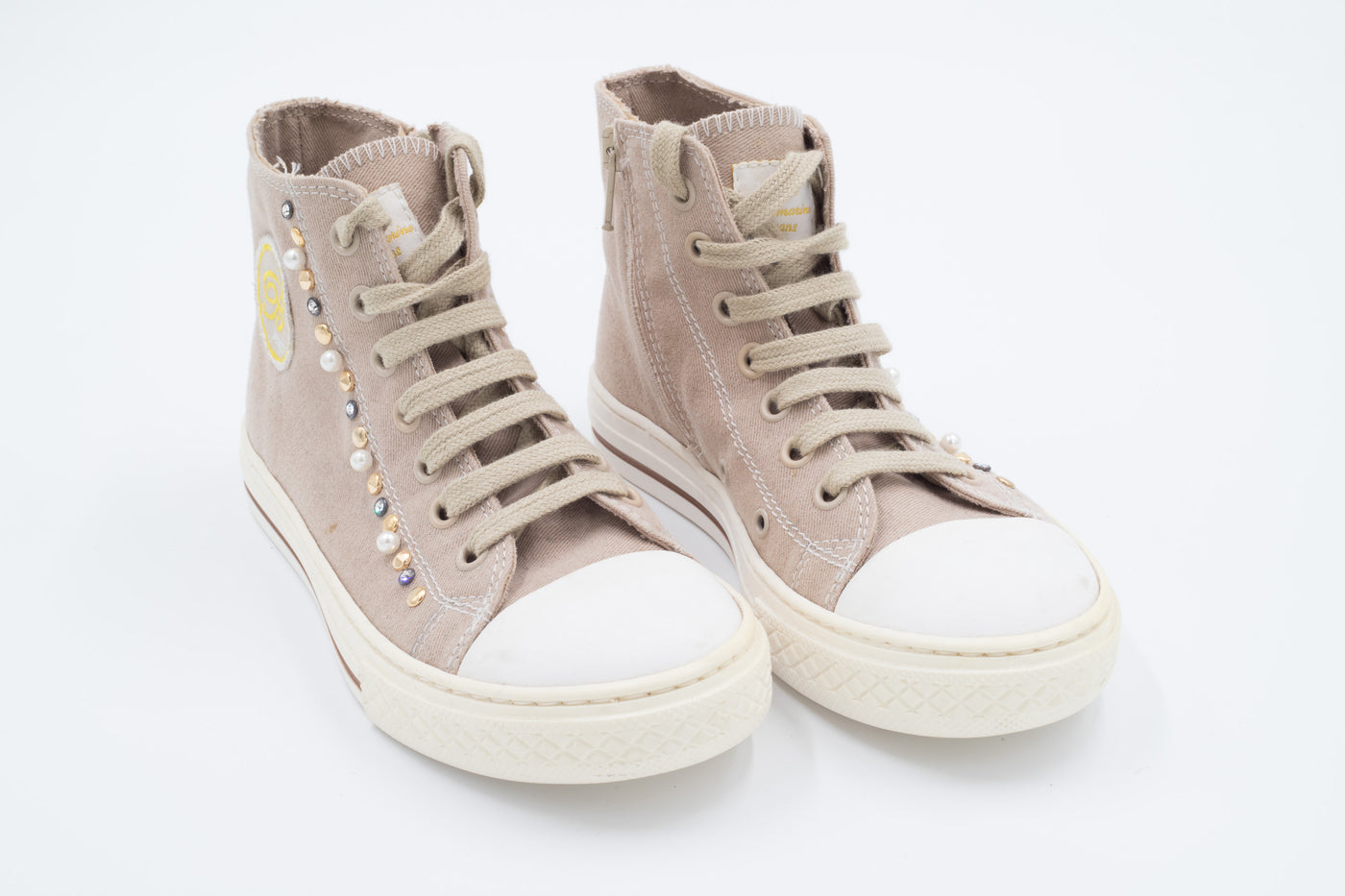 Miss Blumarine Jeans – Beige Sabbia Converse