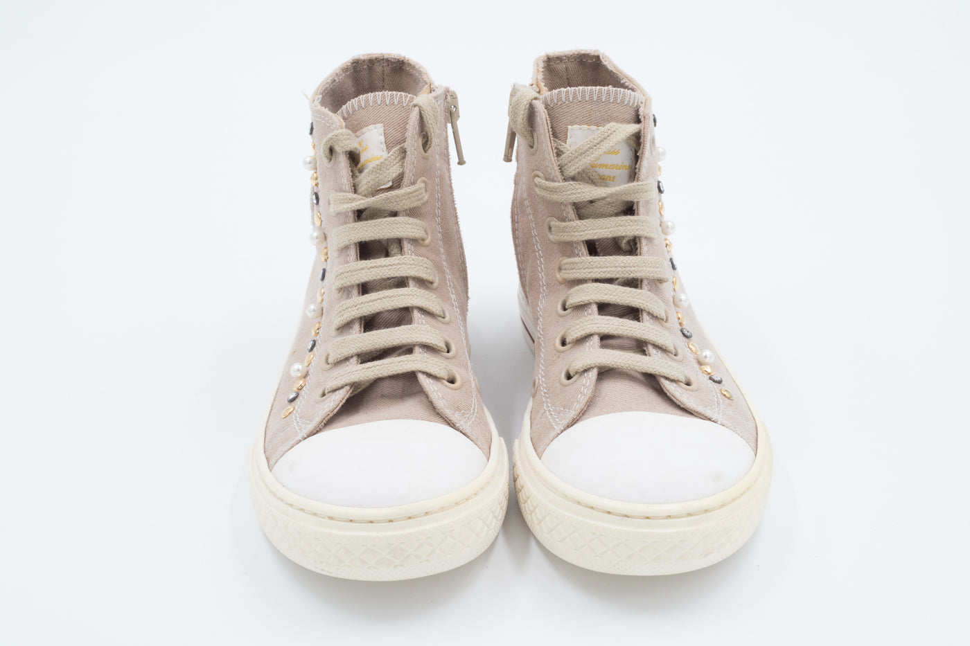 Miss Blumarine Jeans – Beige Sabbia Converse