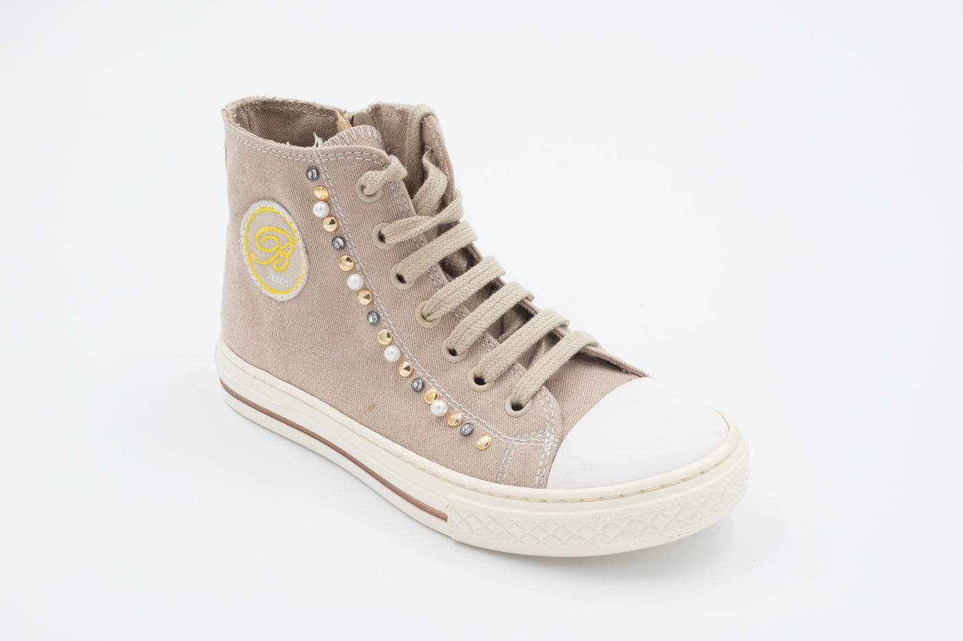 Miss Blumarine Jeans – Beige Sabbia Converse