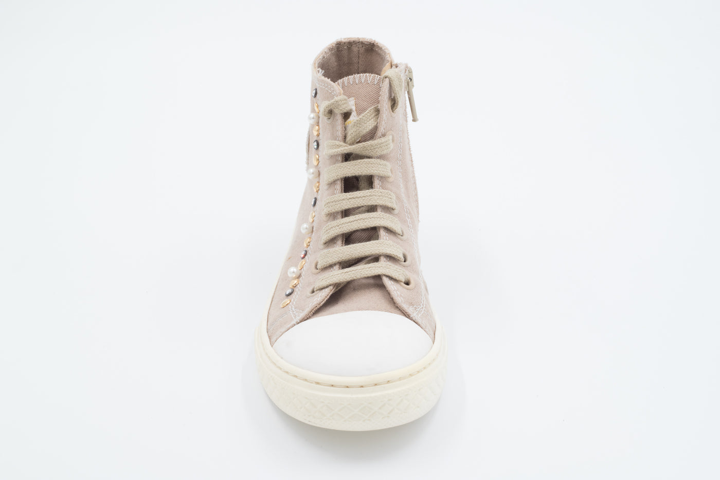 Miss Blumarine Jeans – Beige Sabbia Converse