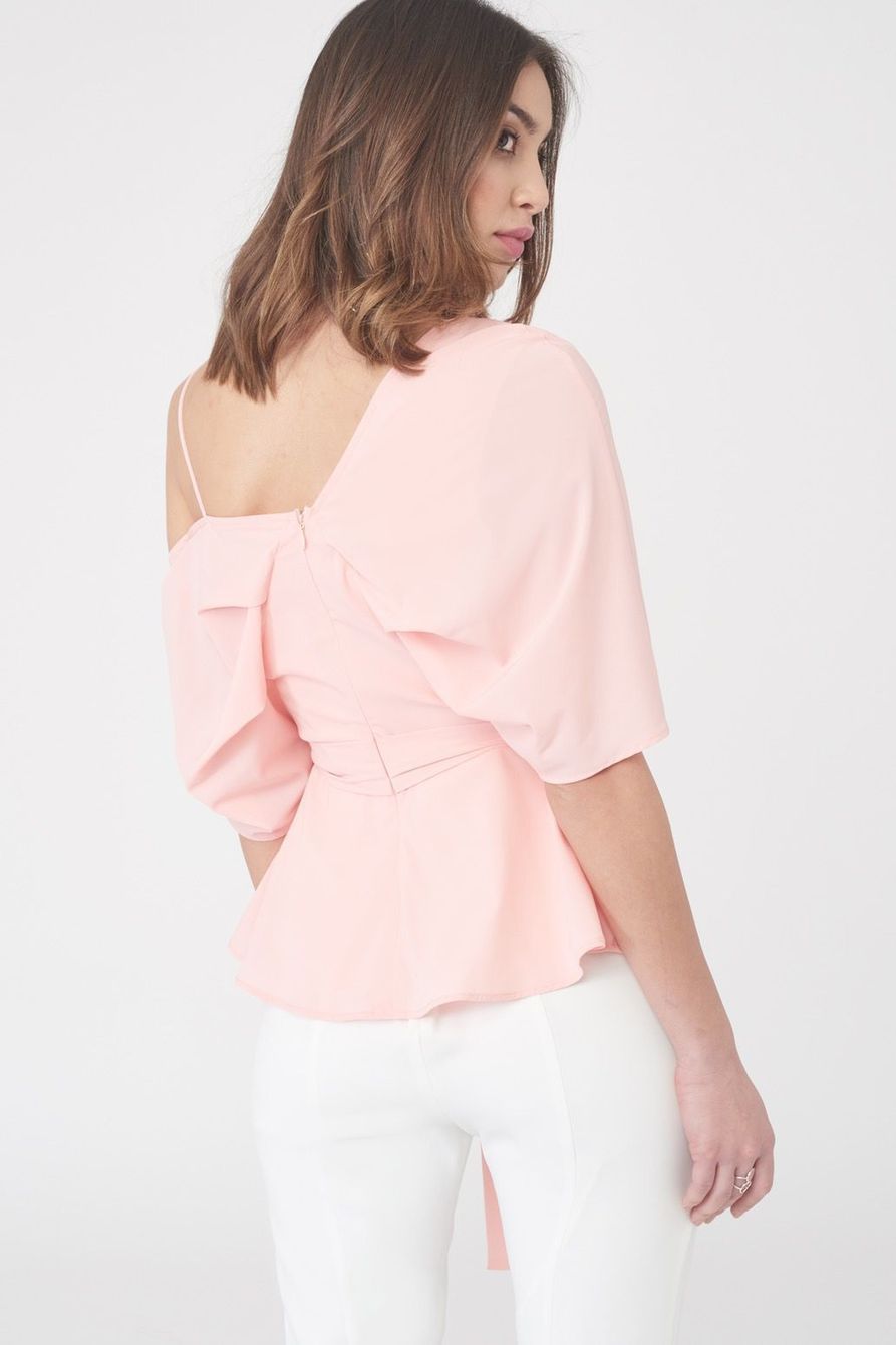 Lavish Alice - Asymmetric off the shoulder top