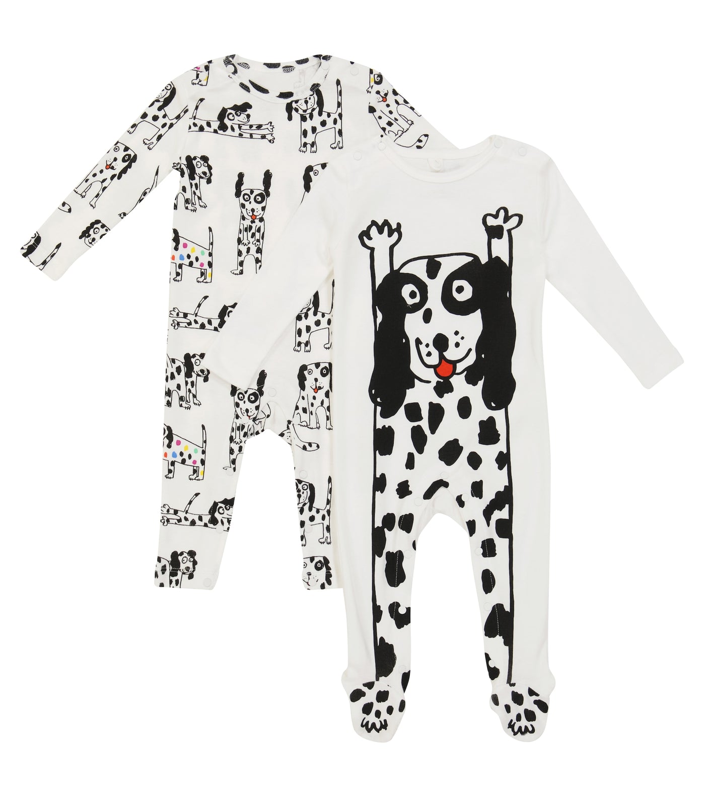 Stella McCartney Kids - Dalmatians Babygrow Set