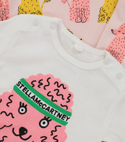 Stella McCartney Kids - Doodle Poodles Babygrow Set