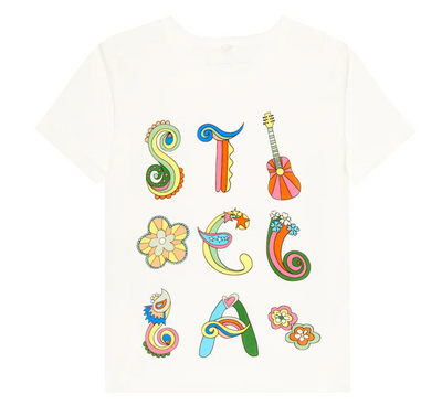 Stella McCartney Kids - Logo cotton T-shirt