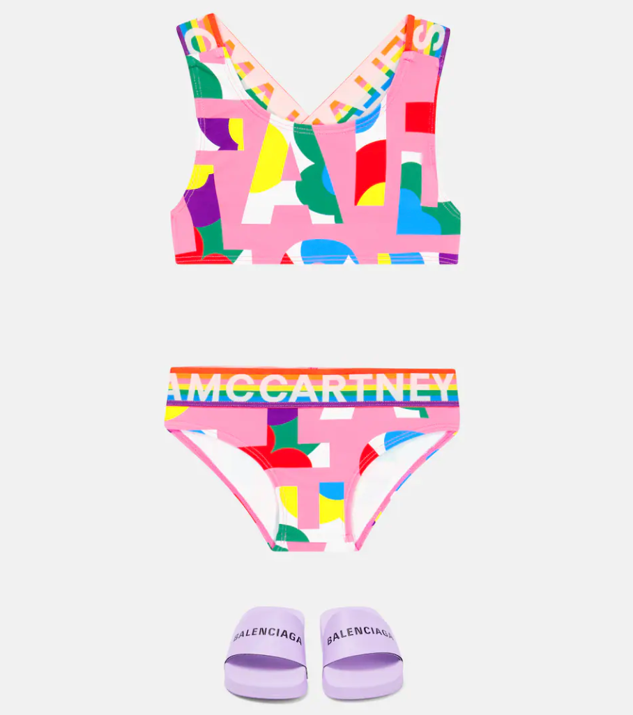 Stella McCartney Kids - Printed bikini