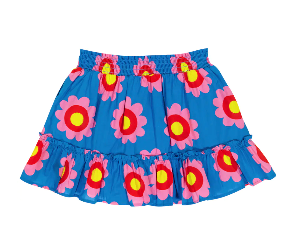 Stella McCartney Kids - Floral cotton skirt