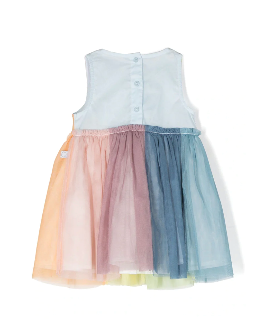 Stella McCartney Kids - Multicolor Tulle Dress