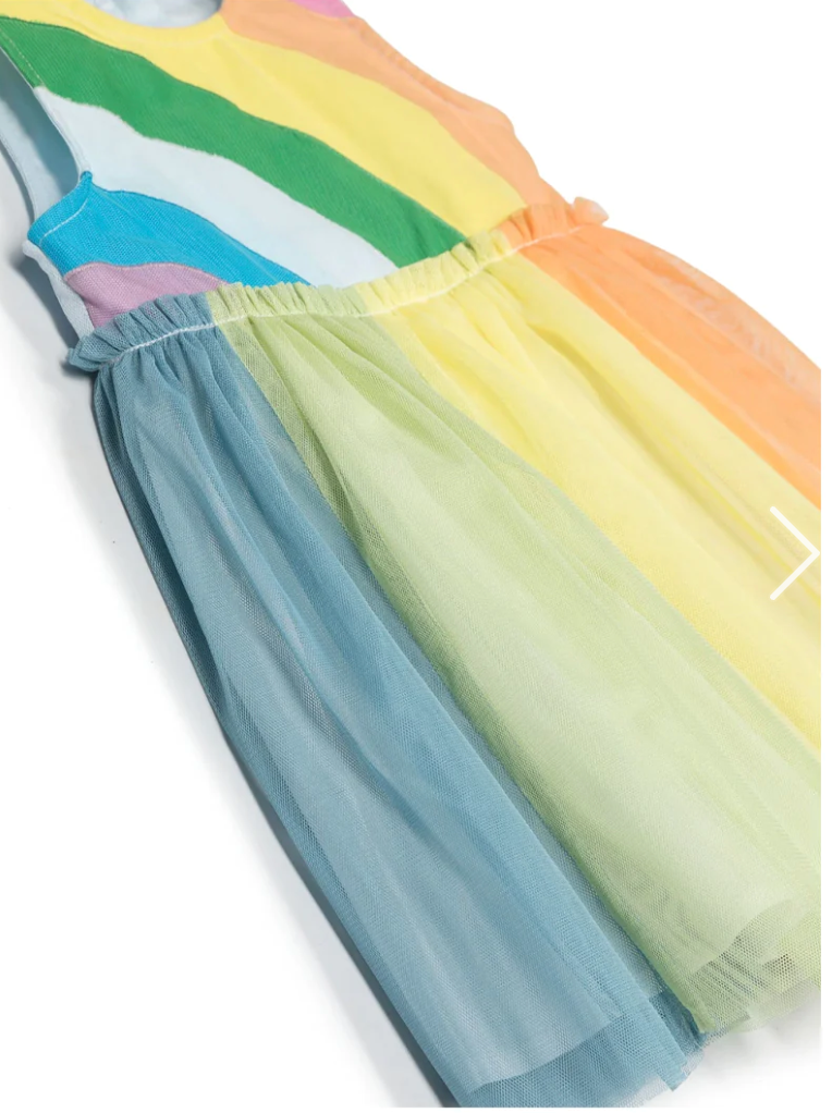 Stella McCartney Kids - Multicolor Tulle Dress