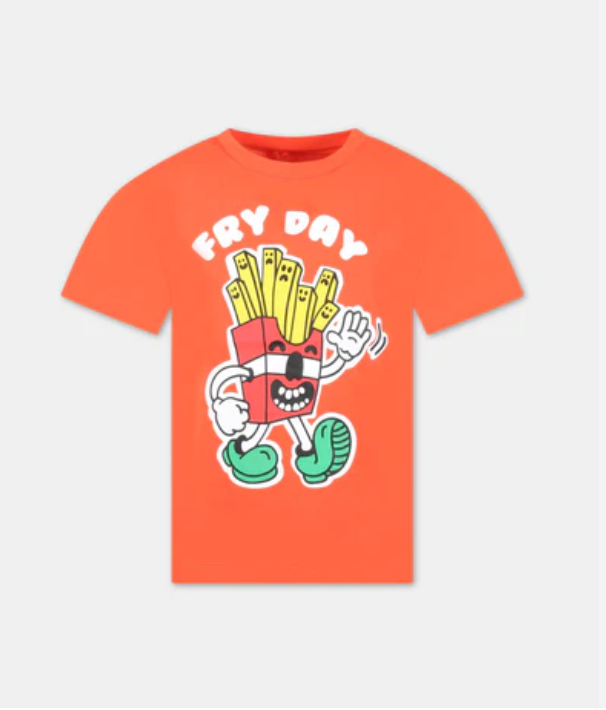 Stella McCartney Kids - Fries Graphic T-shirt